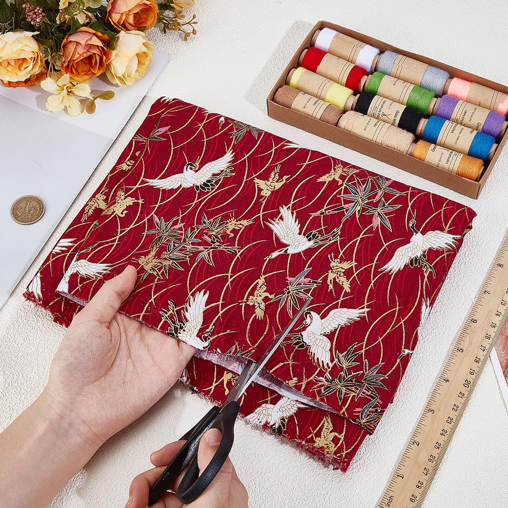 1点物⭕️お安く!◎Custom vintage fabric◎FLEX 8.7 Amazon.com: MAYJOYDIY 1.1 Yard 59 Inch Dark Red Japanese Crane